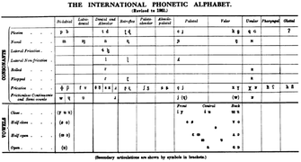 1951 international phonetic alphabet